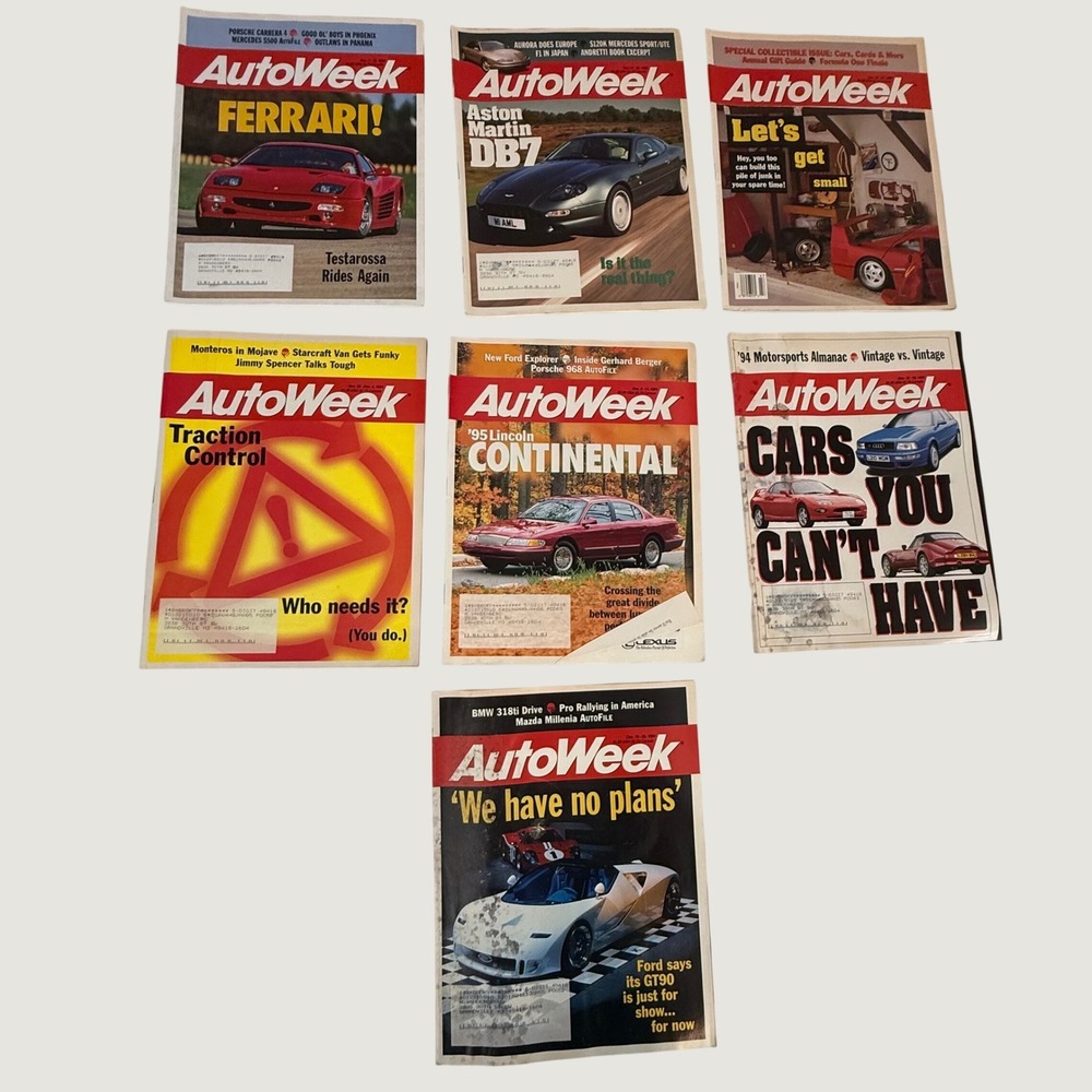 AutoWeek Magazine 51 Consecutive Issues 1994 + Fan Guide Racing Car Culture - Picture 7 of 7
